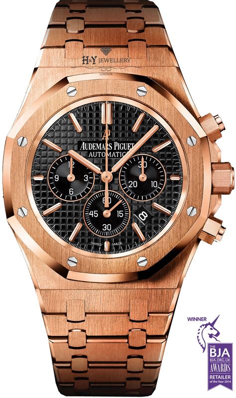 audemars piguet rose gold royal oak chronograph gold price|ap royal oak gold price.